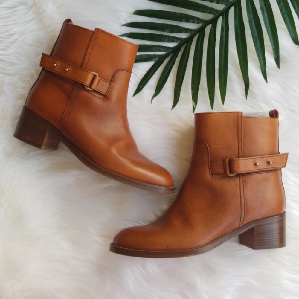 New J.Crew Parker Ankle leather boots/booties